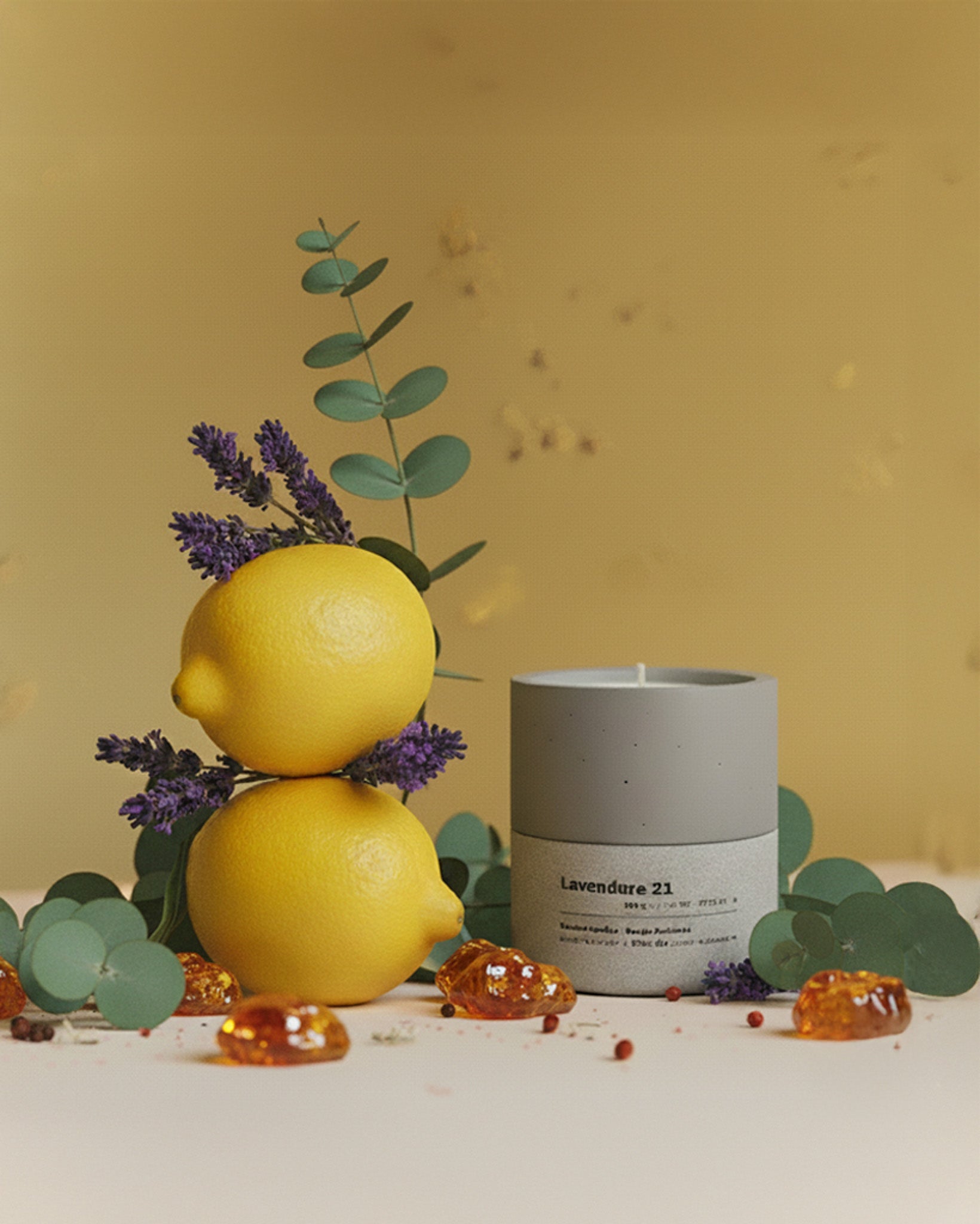 The Signature Candle Gift Set | Soy Candles | Lavender & Santal Scents