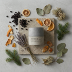 Lavendure 21: Eucalyptus, Lavender & Oakmoss Concrete Soy Candle