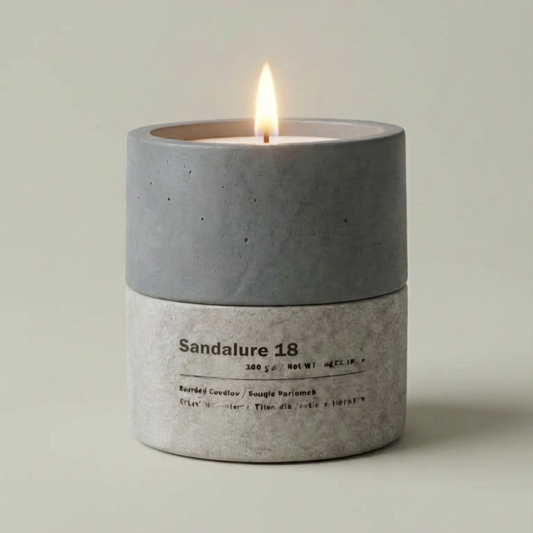 Sandalure 18 | Sandalwood, Vanilla & Warm Cinnamon Soy Candle