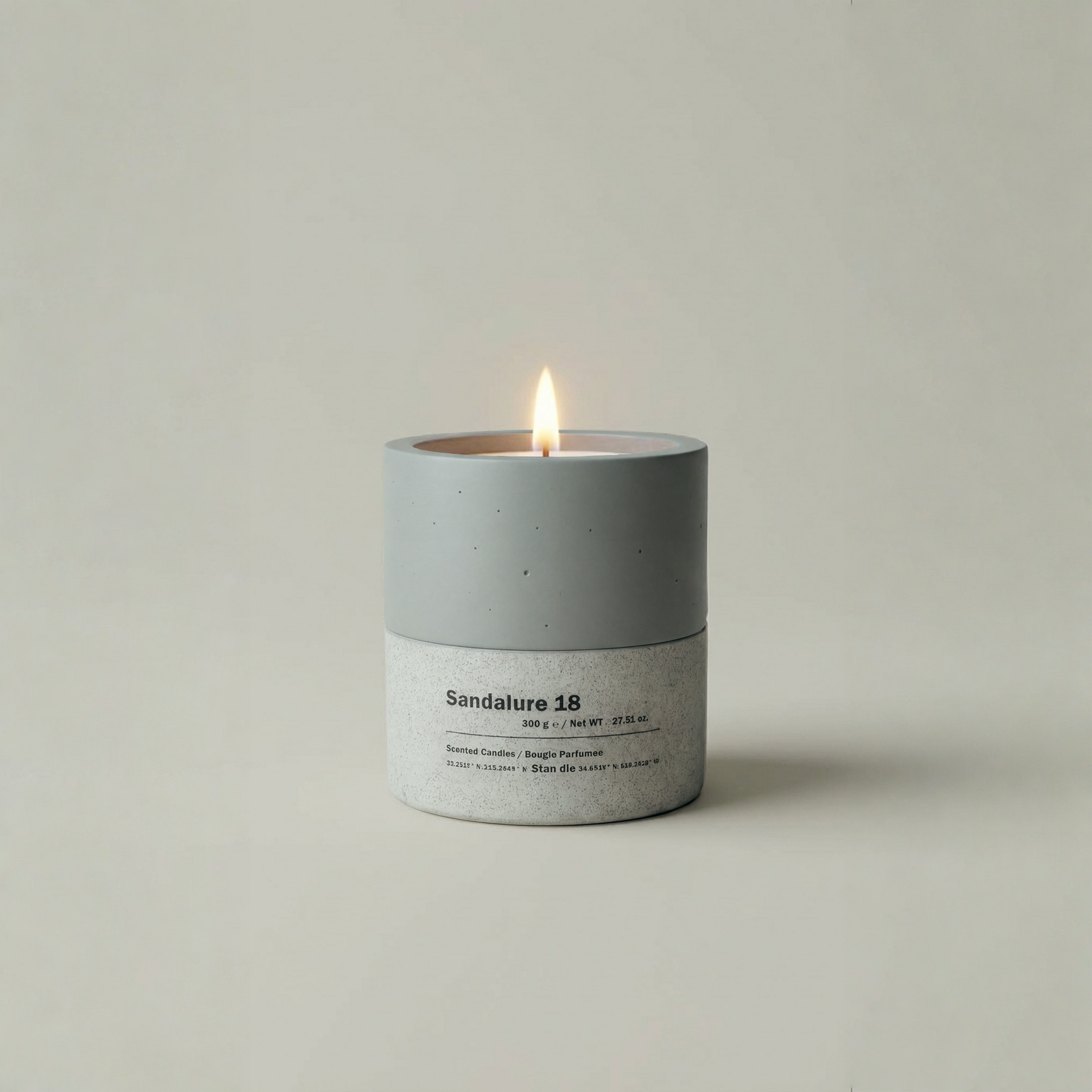 Sandalure 18 | Sandalwood, Vanilla & Warm Cinnamon Soy Candle