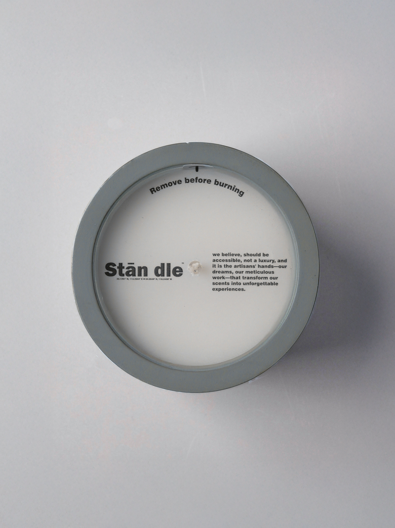 Lavendure 21 | Lavender Lemon & Eucalyptus Scent | Concrete Candle