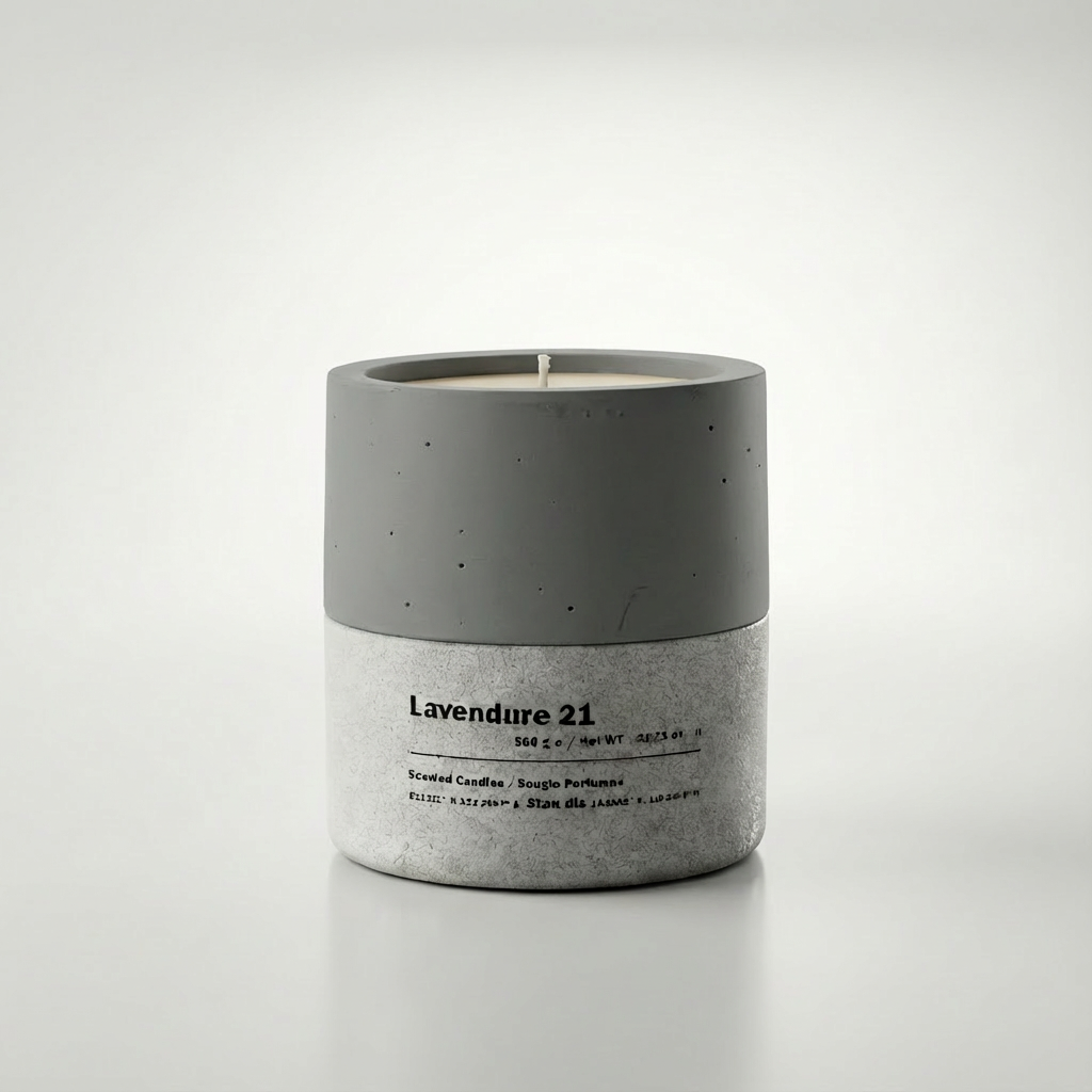 Lavendure 21 | Concrete Soy Candle